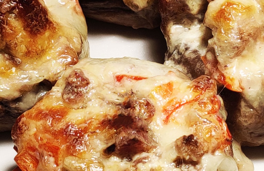 sausage stuffed mushrooms